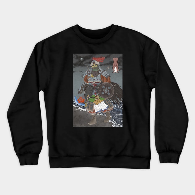 Undead Samurai Crewneck Sweatshirt by Bouten